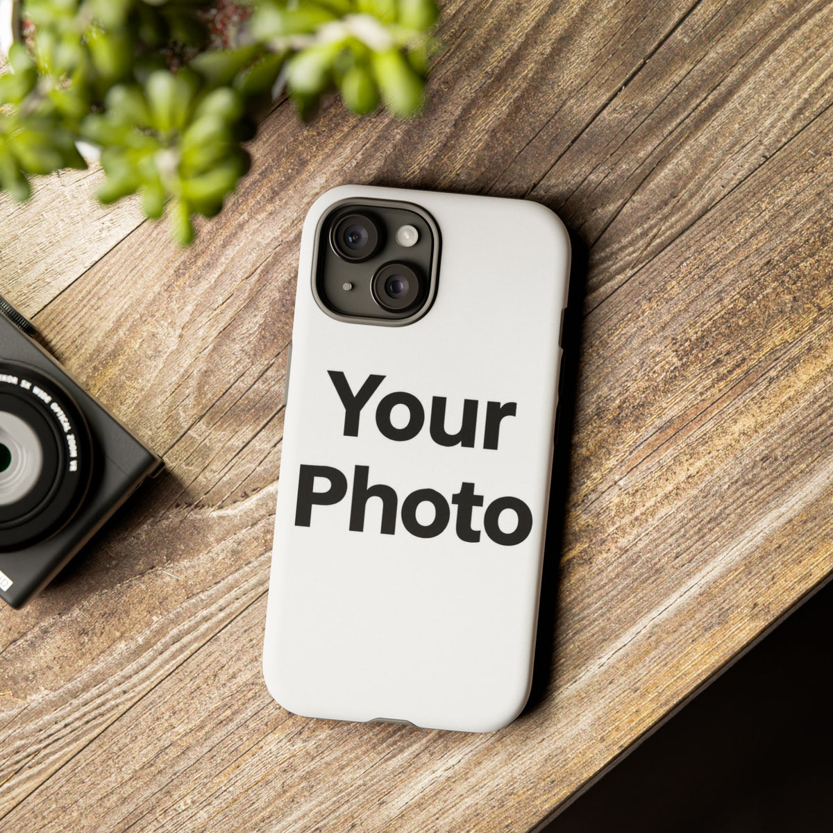 Husă de telefon rezistentă, cu fotografie personalizată — iPhone protector personalizat