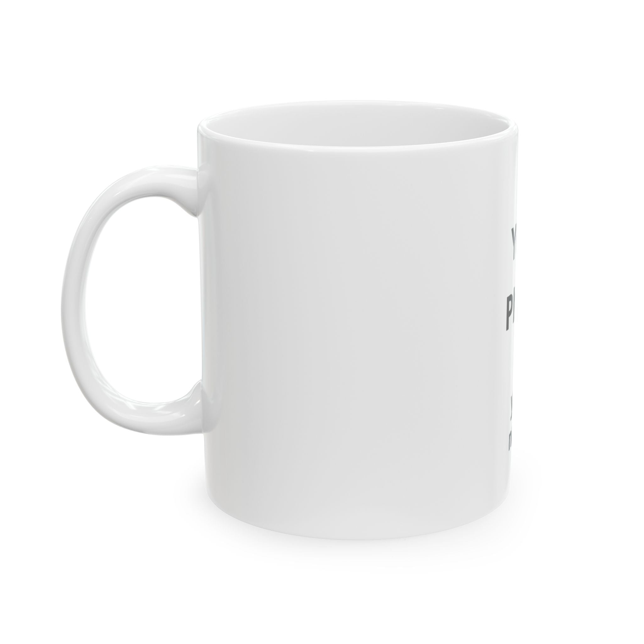 Logo Personalized Ceramic Mug — Custom Name And Photo Lover Coffee Cup (325,31 ml/443,6 ml)