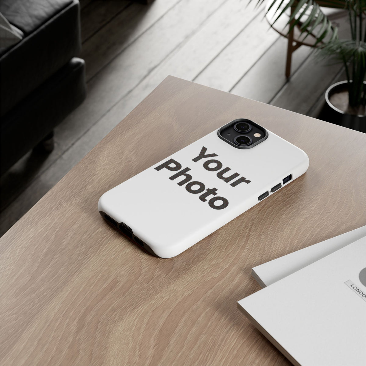Husă de telefon rezistentă, cu fotografie personalizată — iPhone protector personalizat