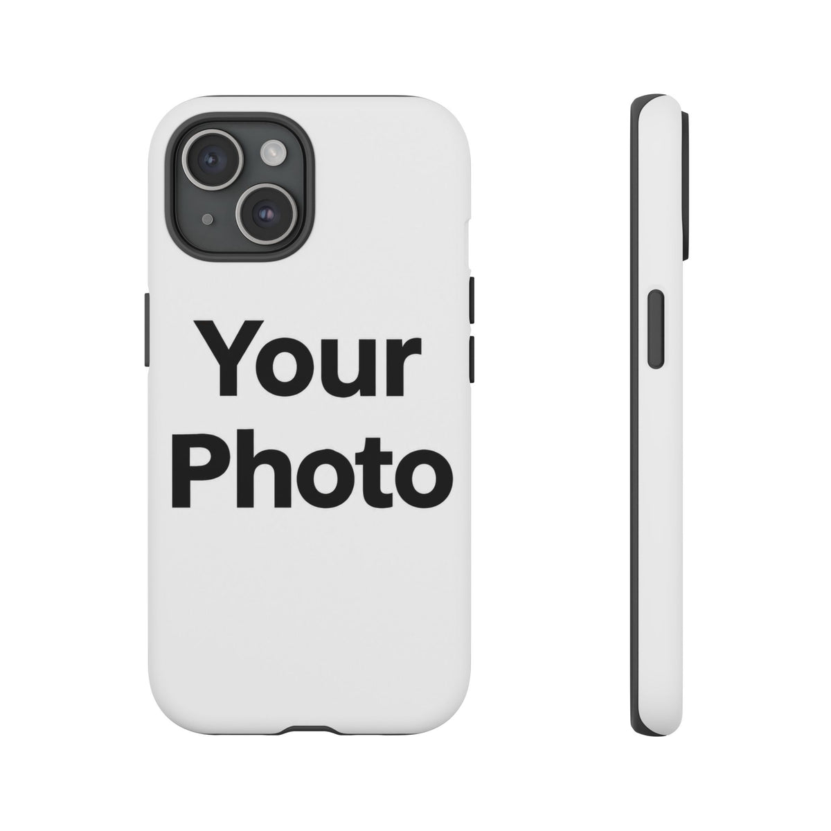 Custom Photo Tough Phone Case — Personalized Protective iPhone