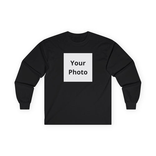Custom Photo Long Sleeve Tee