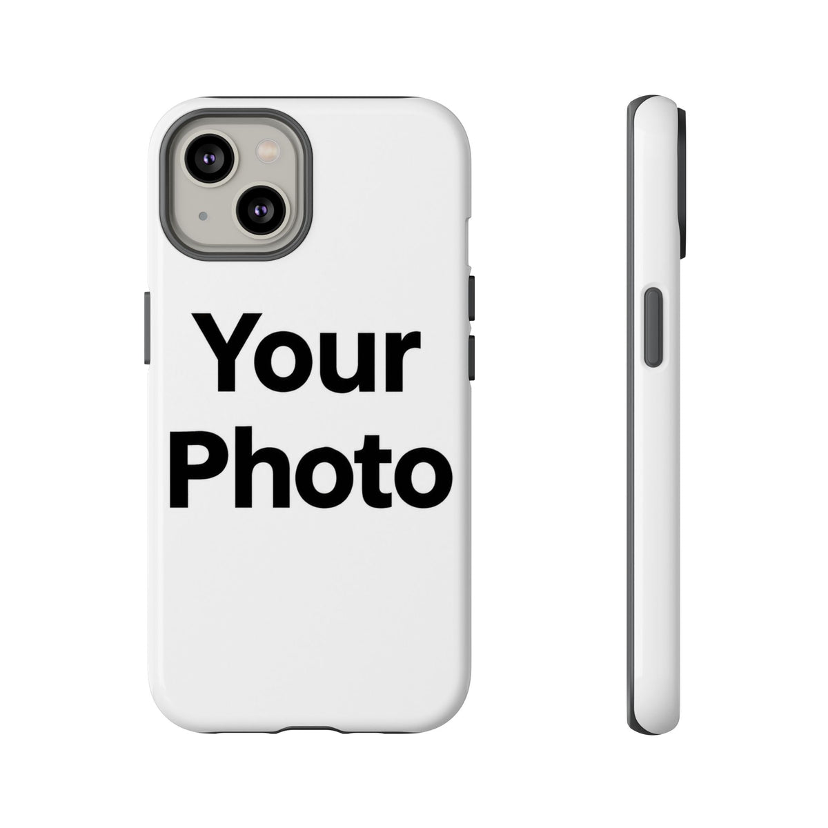 Custom Photo Tough Phone Case — Personalized Protective iPhone