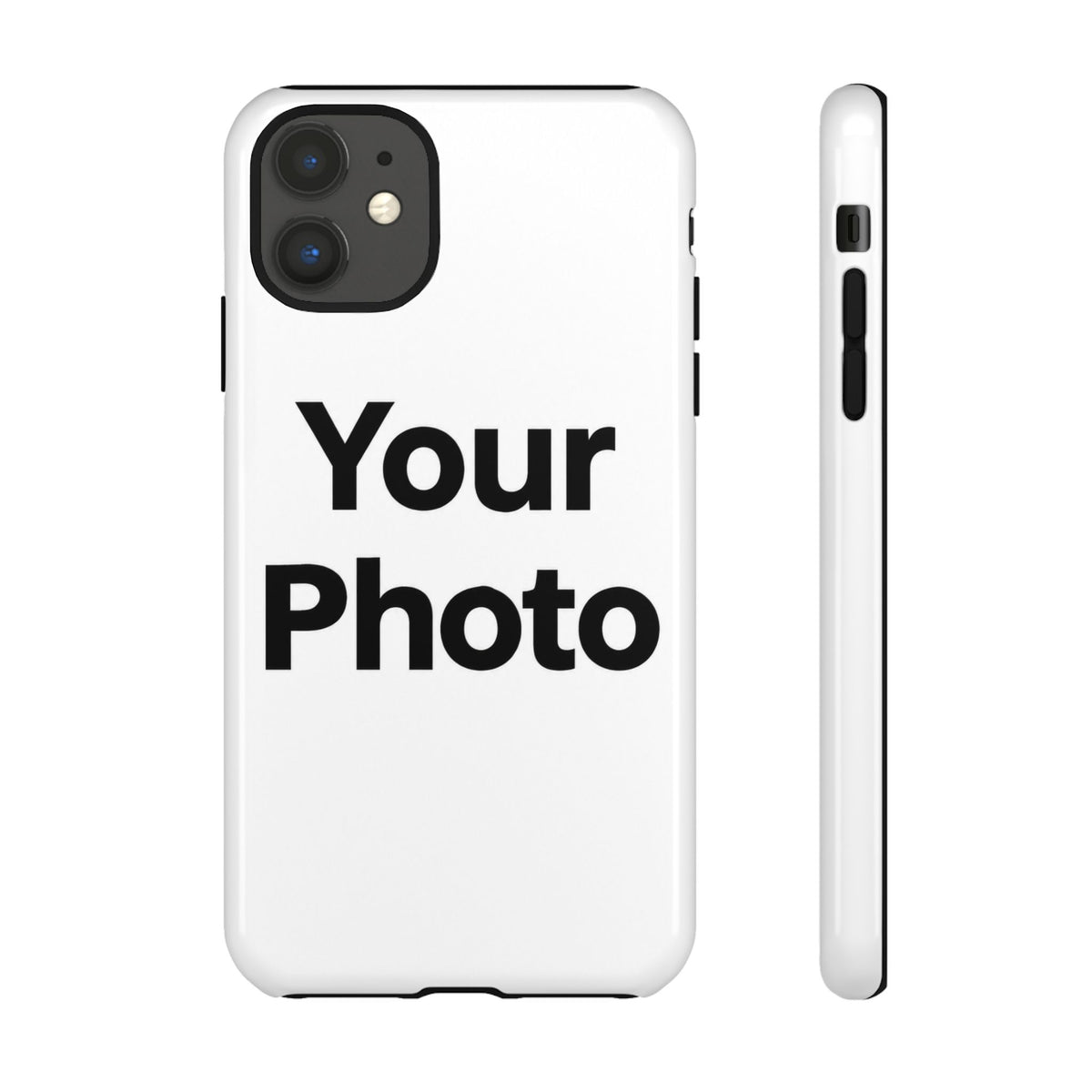 Custom Photo Tough Phone Case — Personalized Protective iPhone