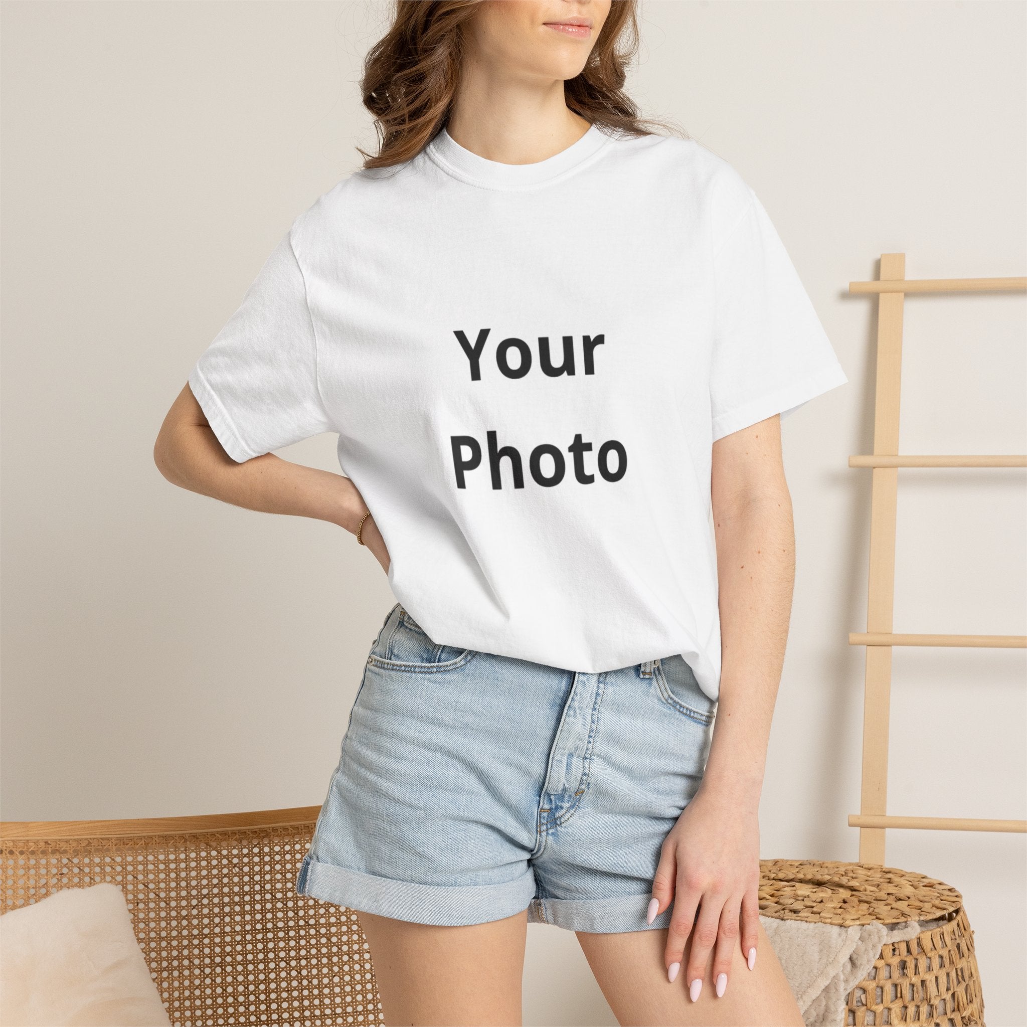 Logo Personalized T-Shirt — Custom Photo Enthusiast Tee