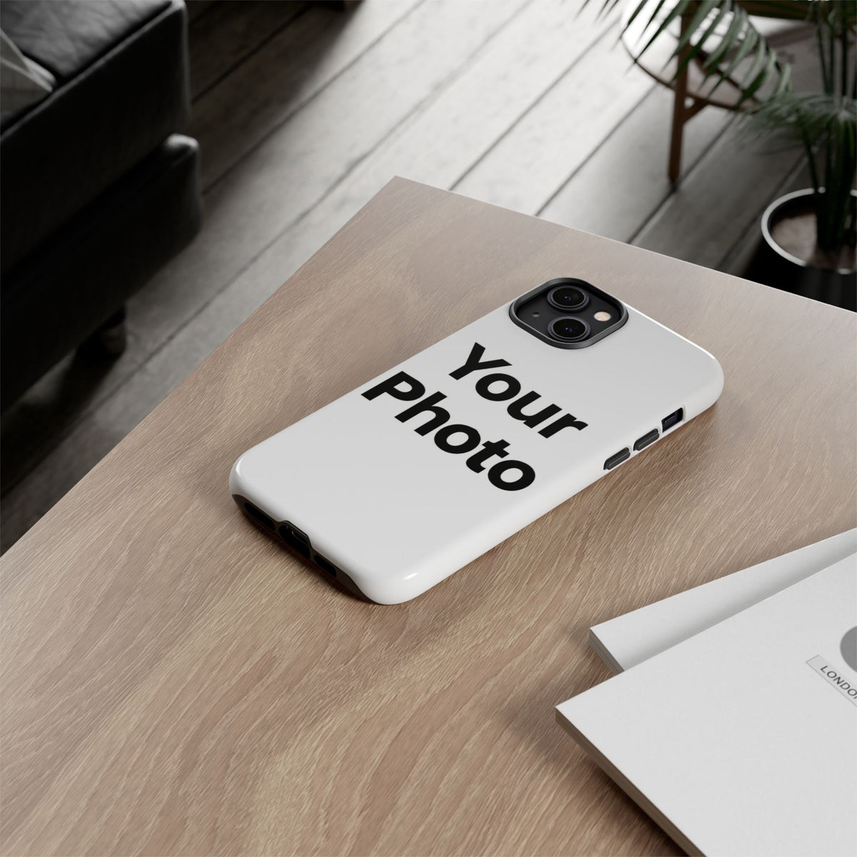 Husă de telefon rezistentă, cu fotografie personalizată — iPhone protector personalizat