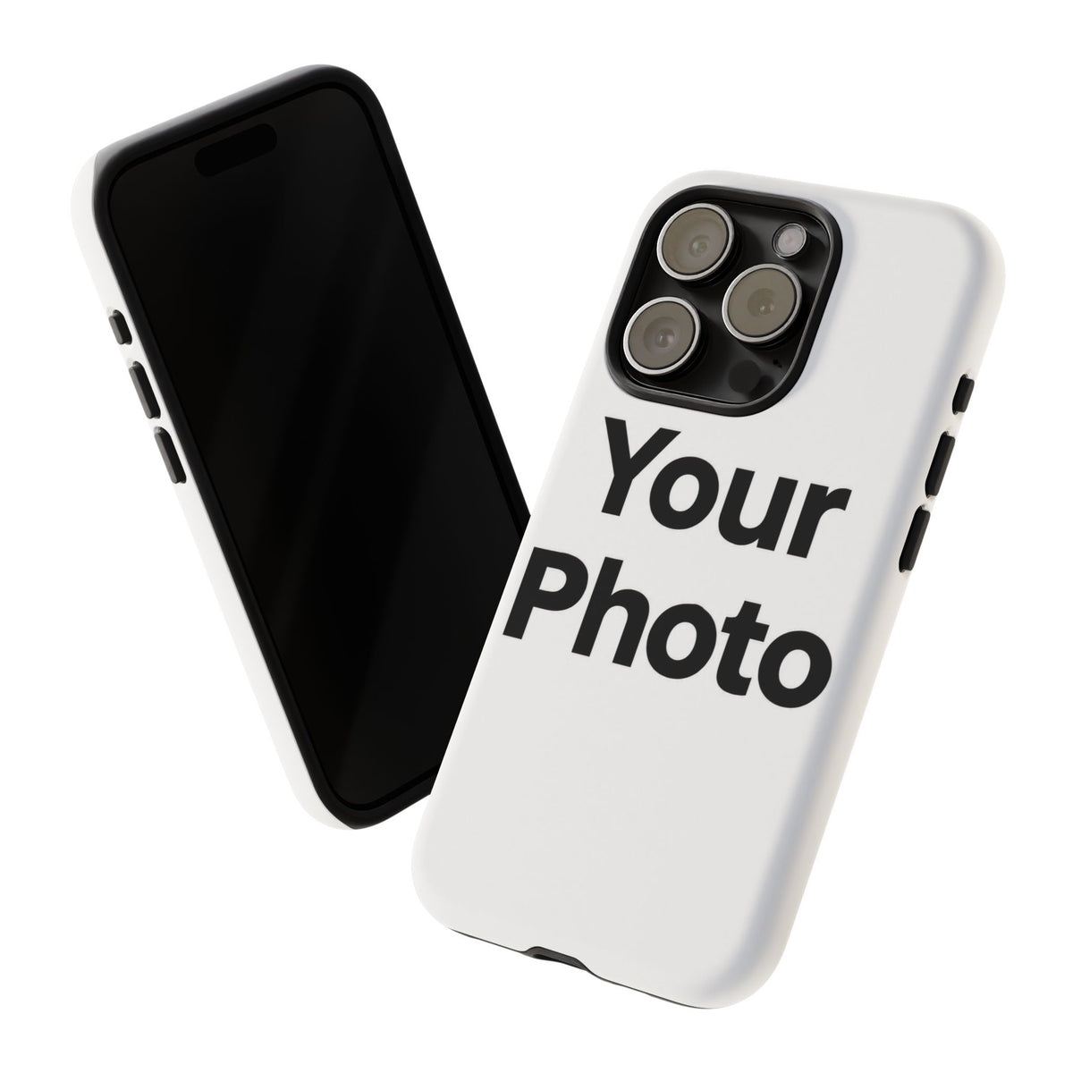 Husă de telefon rezistentă, cu fotografie personalizată — iPhone protector personalizat