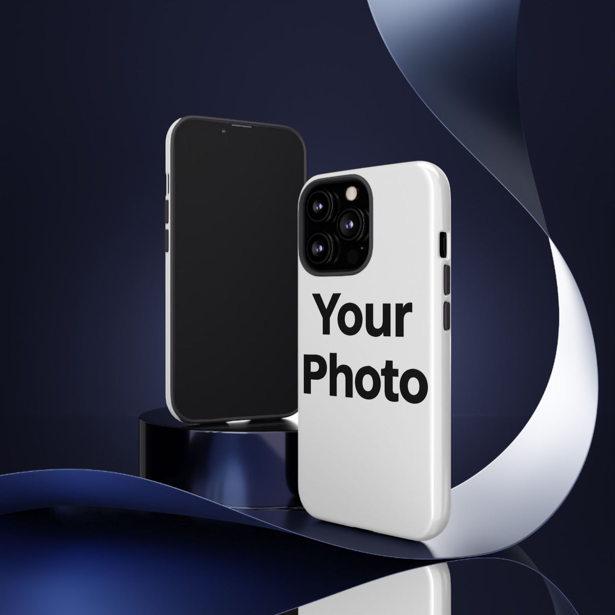 Husă de telefon rezistentă, cu fotografie personalizată — iPhone protector personalizat