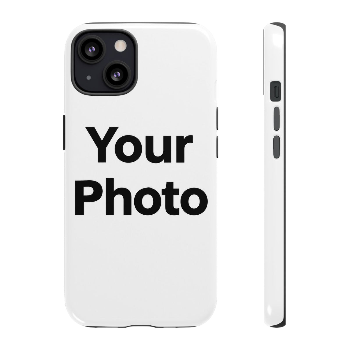 Custom Photo Tough Phone Case — Personalized Protective iPhone