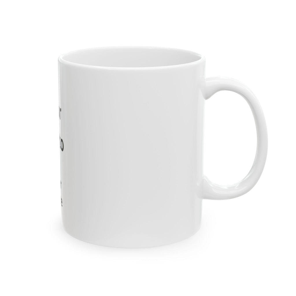 Logo Personalized Ceramic Mug — Custom Name And Photo Lover Coffee Cup (325,31 ml/443,6 ml)