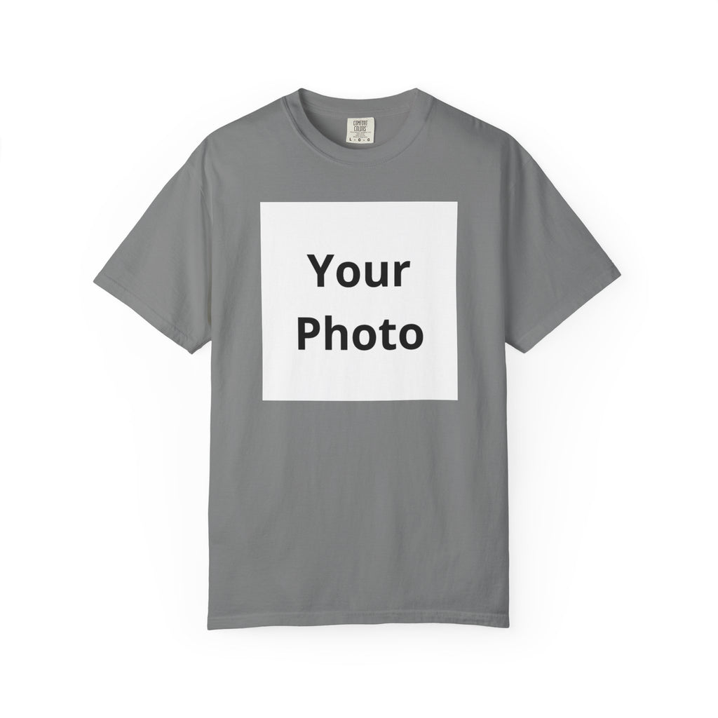 Logo Personalized T-Shirt — Custom Photo Enthusiast Tee