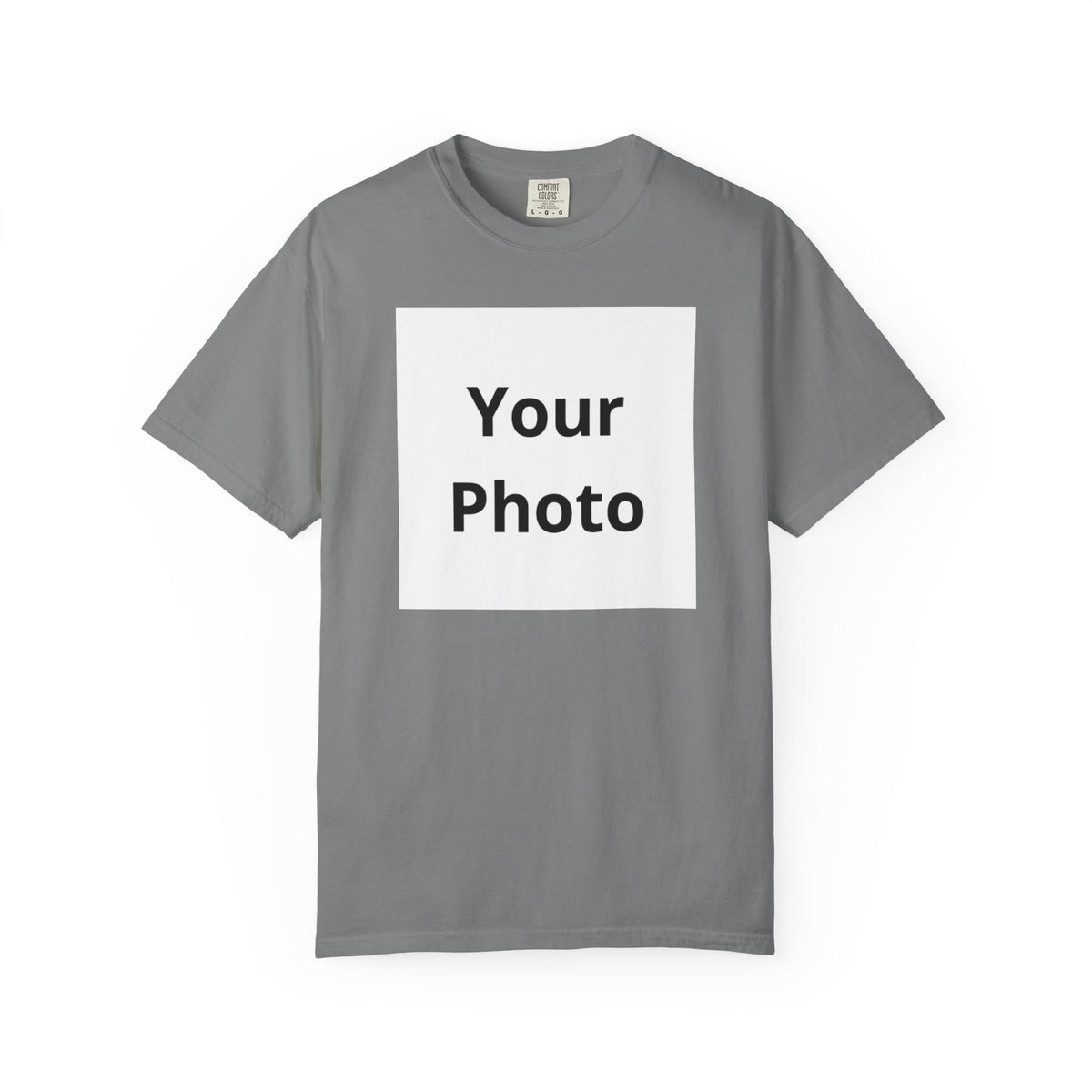 Logo Personalized T-Shirt — Custom Photo Enthusiast Tee