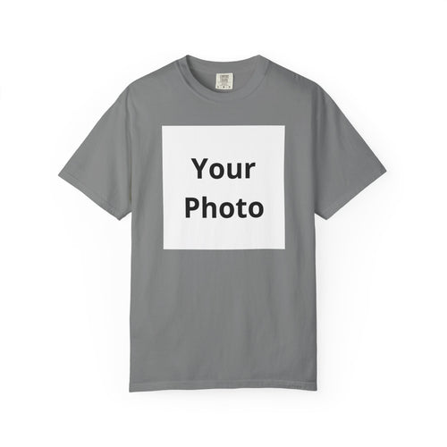 Logo Personalized T-Shirt — Custom Photo Enthusiast Tee