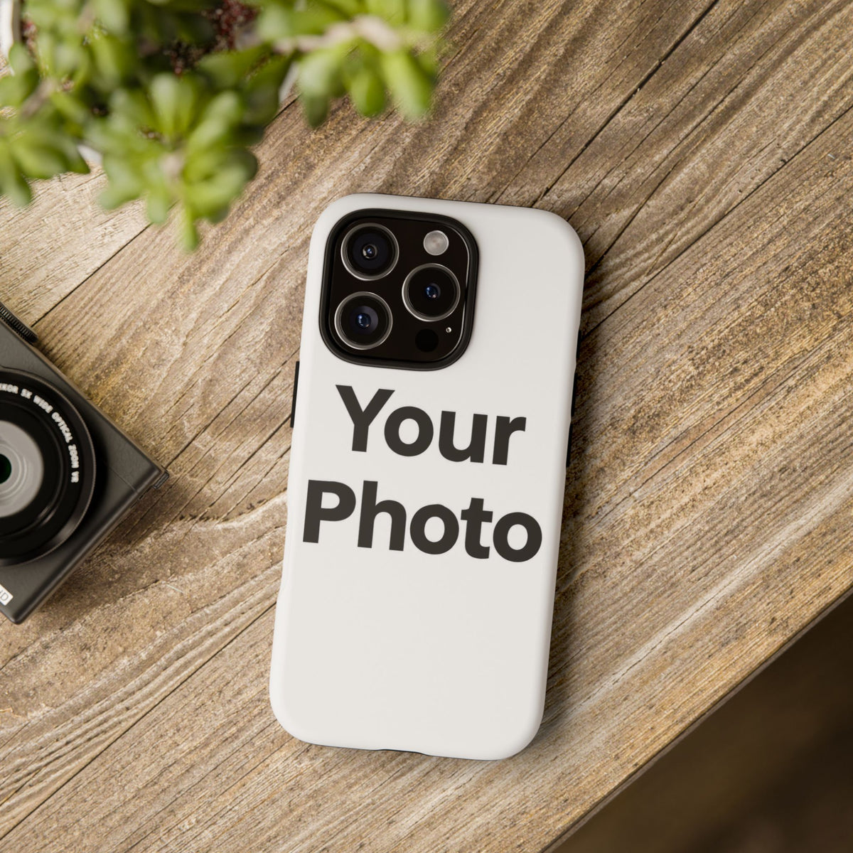 Husă de telefon rezistentă, cu fotografie personalizată — iPhone protector personalizat