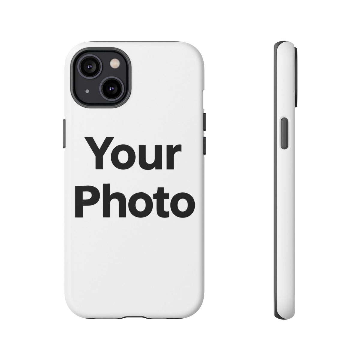 Custom Photo Tough Phone Case — Personalized Protective iPhone
