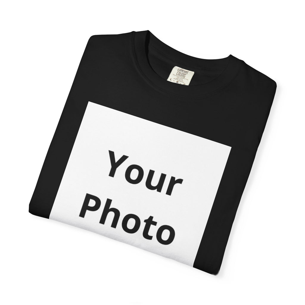 Logo Personalized T-Shirt — Custom Photo Enthusiast Tee