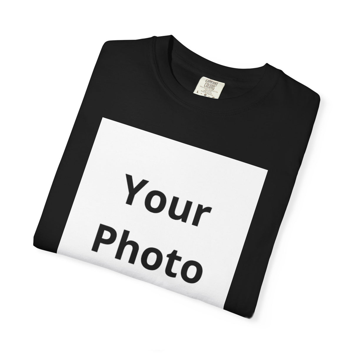 Logo Personalized T-Shirt — Custom Photo Enthusiast Tee
