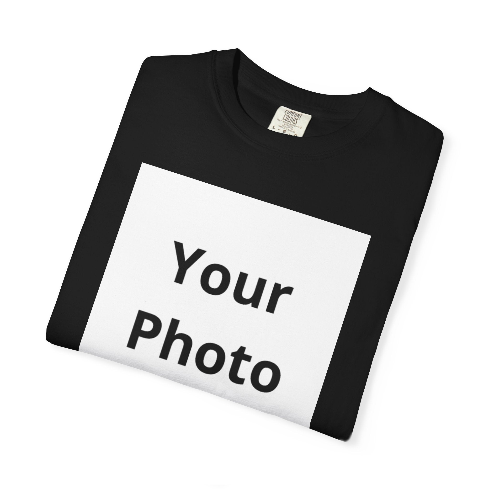 Logo Personalized T-Shirt — Custom Photo Enthusiast Tee