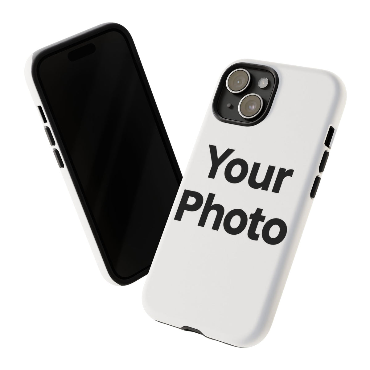 Husă de telefon rezistentă, cu fotografie personalizată — iPhone protector personalizat