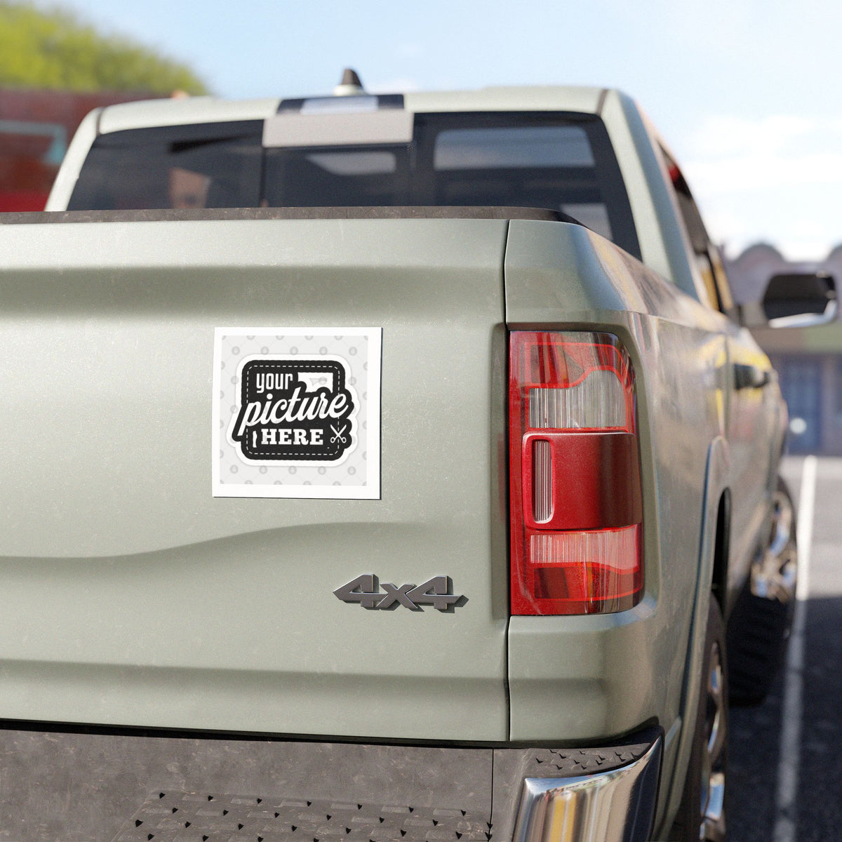 Custom Photo Car Magnet — Personalized Vehicle Magnetic Sign