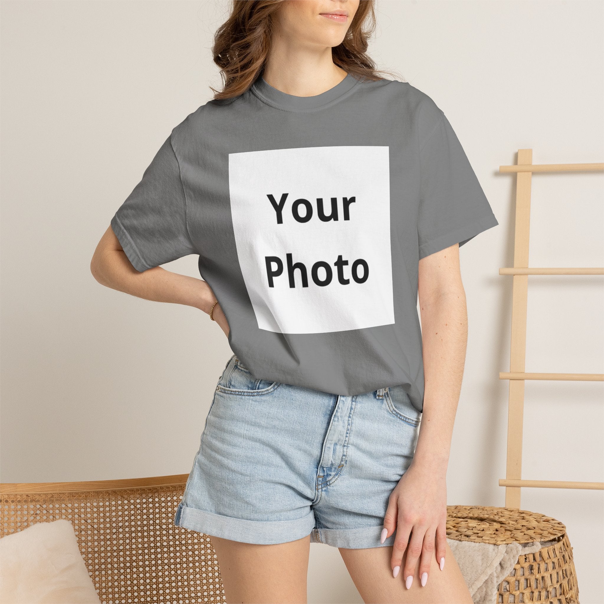 Logo Personalized T-Shirt — Custom Photo Enthusiast Tee