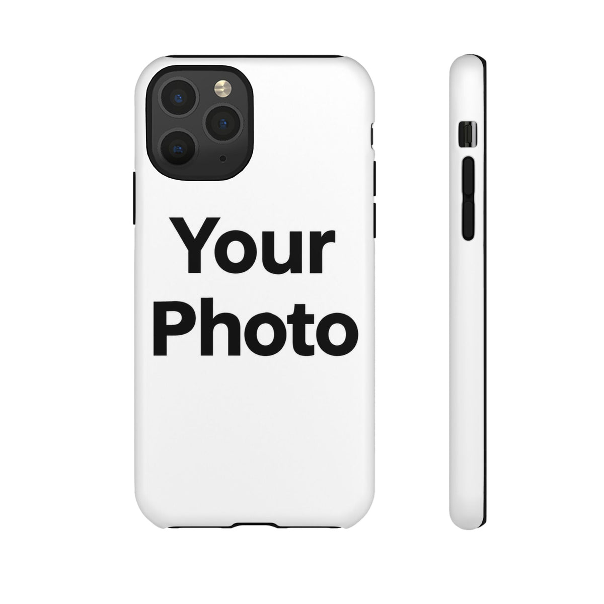 Custom Photo Tough Phone Case — Personalized Protective iPhone