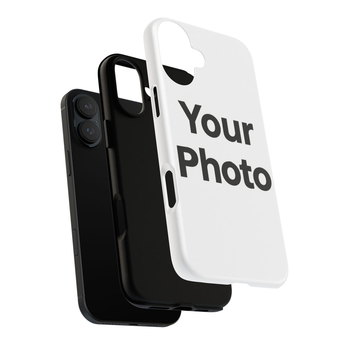 Husă de telefon rezistentă, cu fotografie personalizată — iPhone protector personalizat