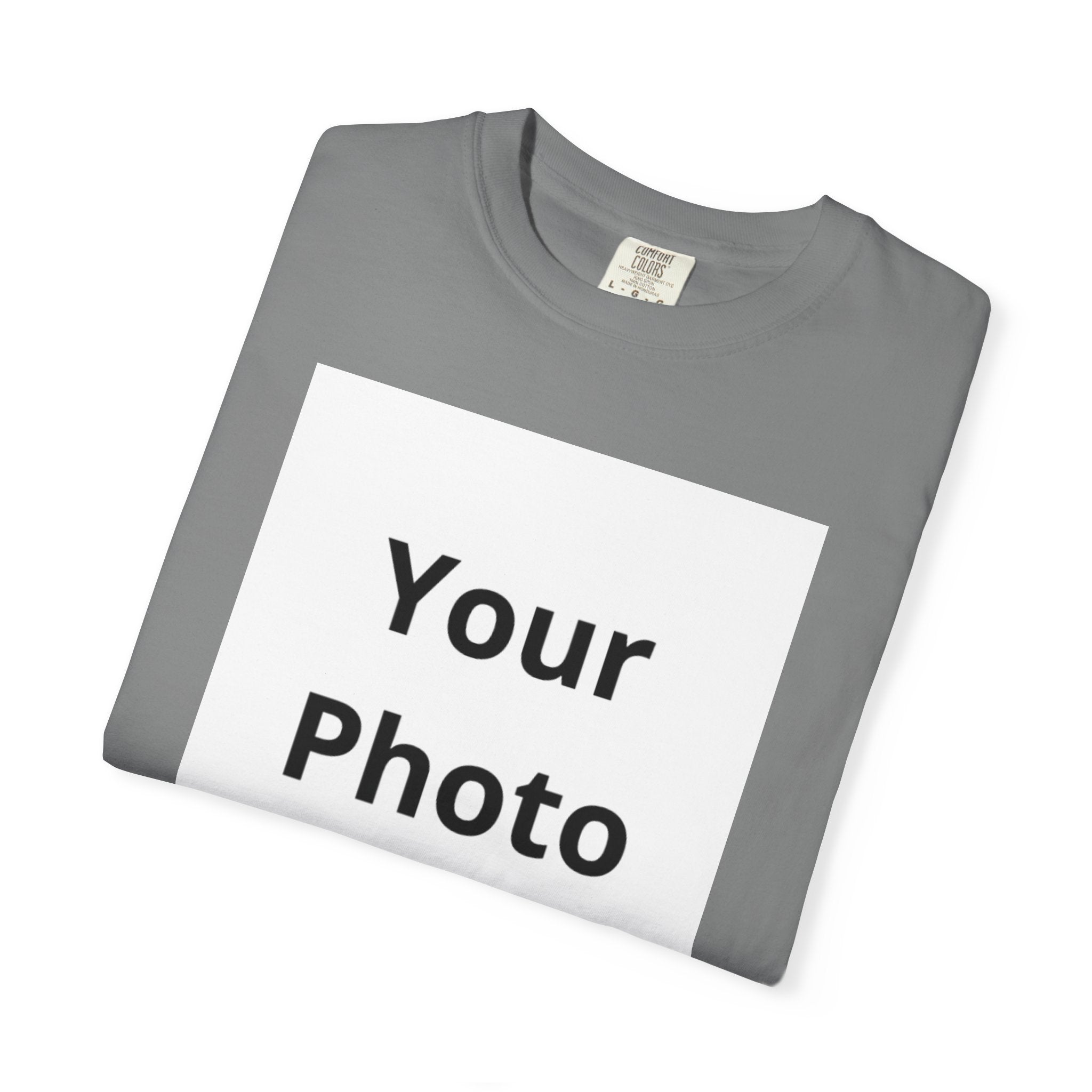 Logo Personalized T-Shirt — Custom Photo Enthusiast Tee