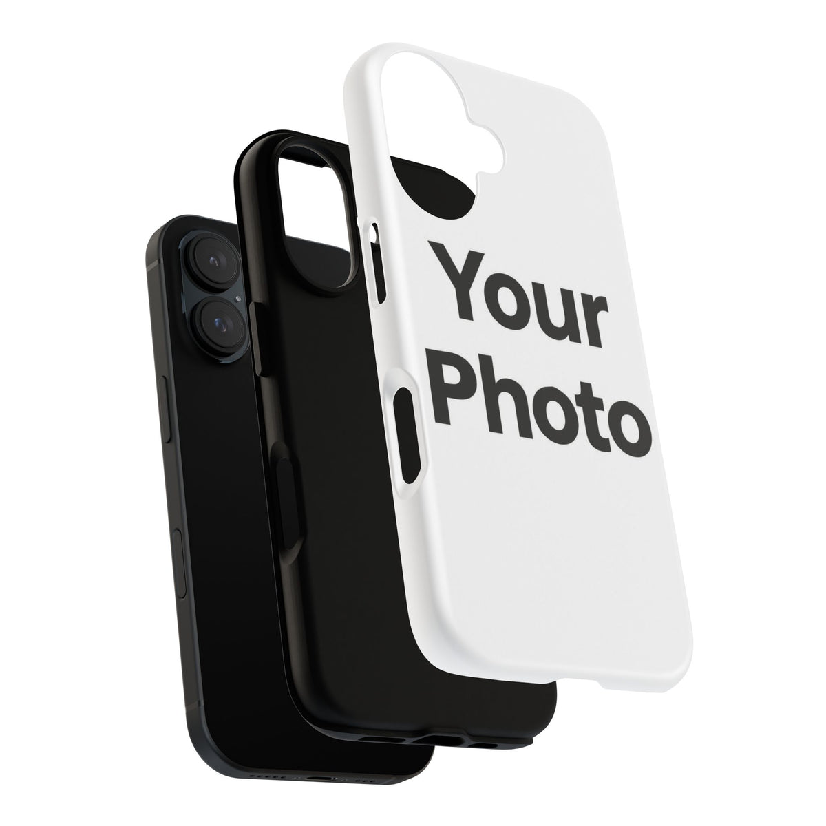 Husă de telefon rezistentă, cu fotografie personalizată — iPhone protector personalizat