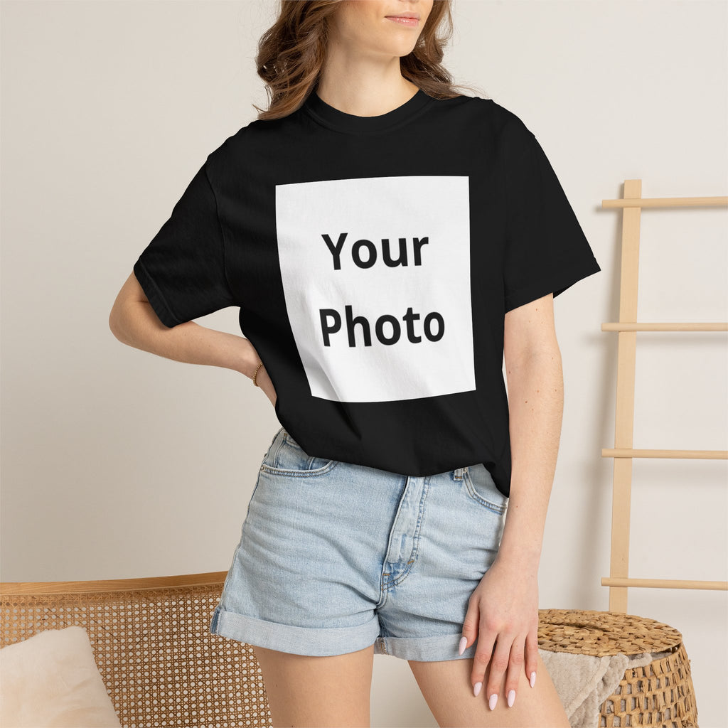 Logo Personalized T-Shirt — Custom Photo Enthusiast Tee