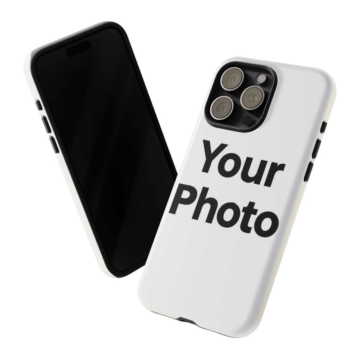 Husă de telefon rezistentă, cu fotografie personalizată — iPhone protector personalizat