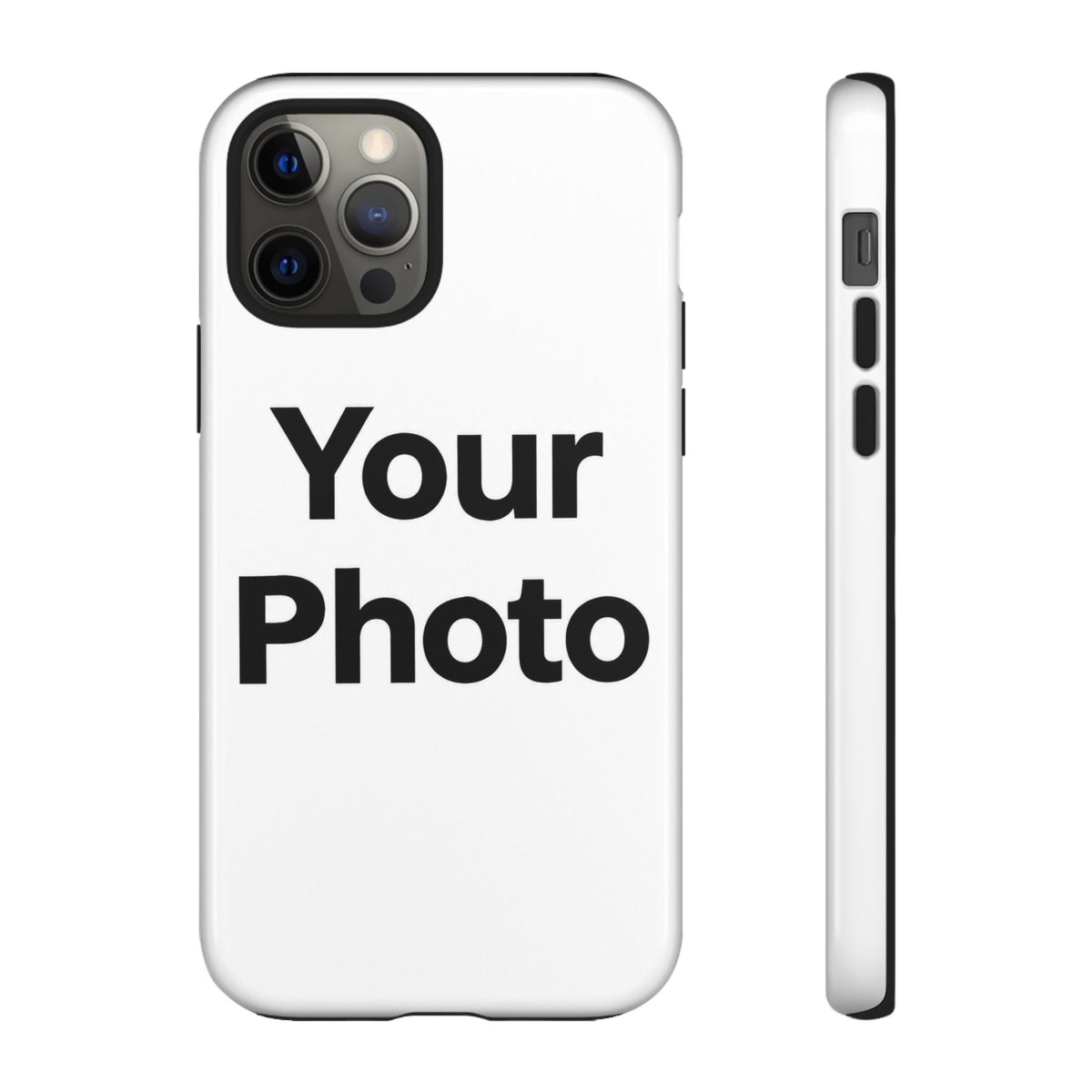 Custom Photo Tough Phone Case — Personalized Protective iPhone