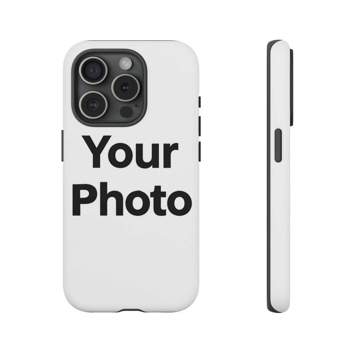 Custom Photo Tough Phone Case — Personalized Protective iPhone