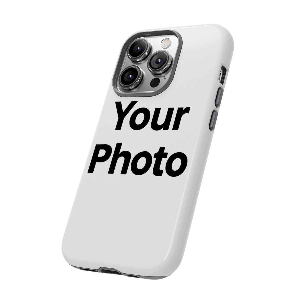 Husă de telefon rezistentă, cu fotografie personalizată — iPhone protector personalizat