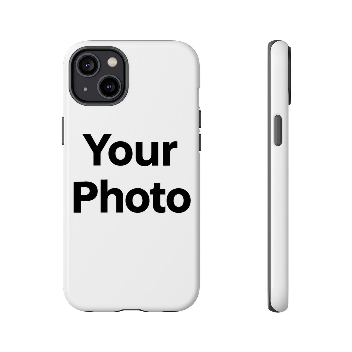 Husă de telefon rezistentă, cu fotografie personalizată — iPhone protector personalizat