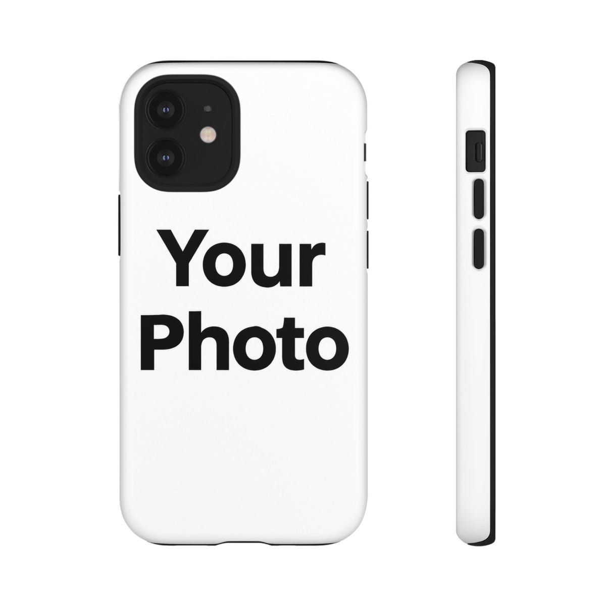 Custom Photo Tough Phone Case — Personalized Protective iPhone