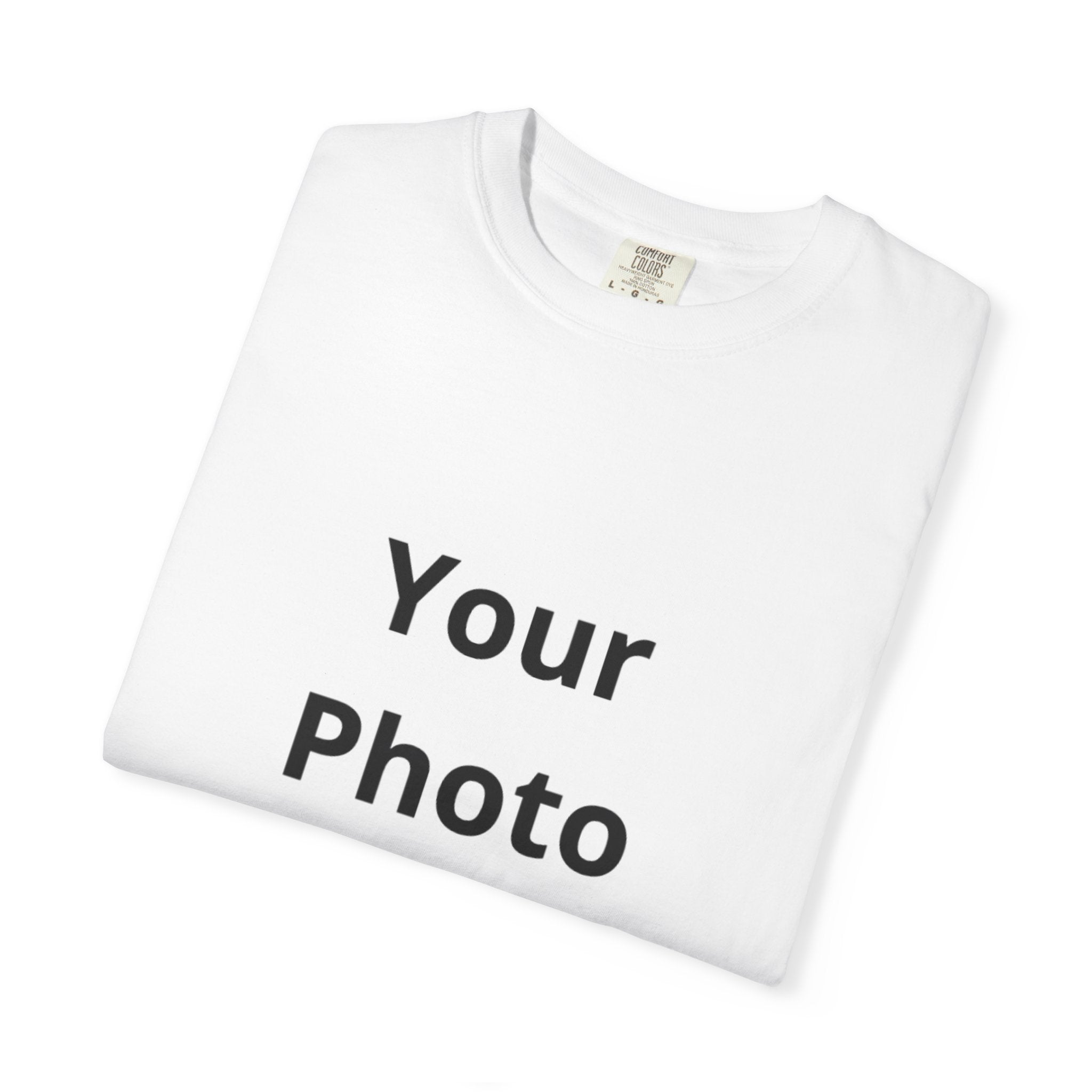 Logo Personalized T-Shirt — Custom Photo Enthusiast Tee