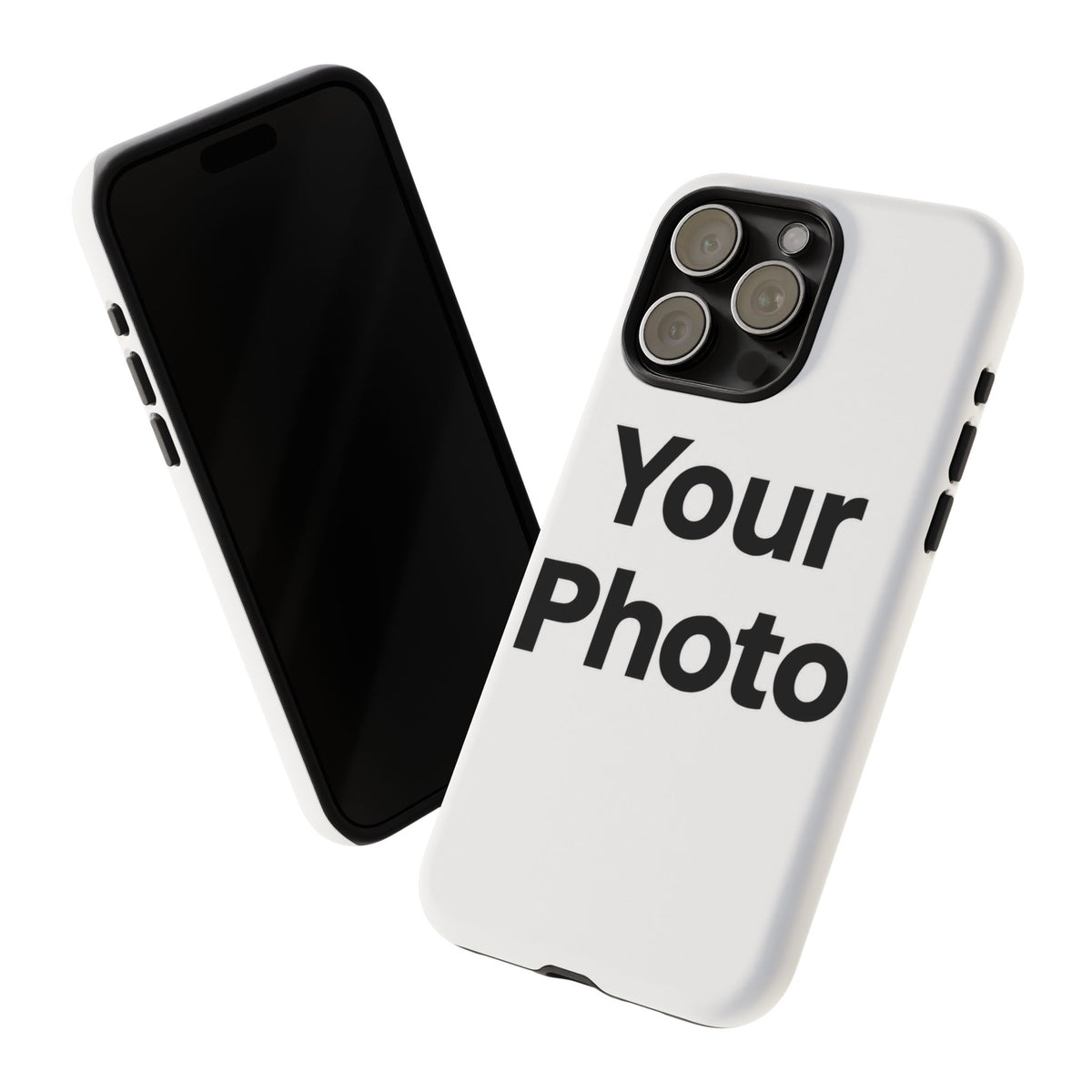Husă de telefon rezistentă, cu fotografie personalizată — iPhone protector personalizat