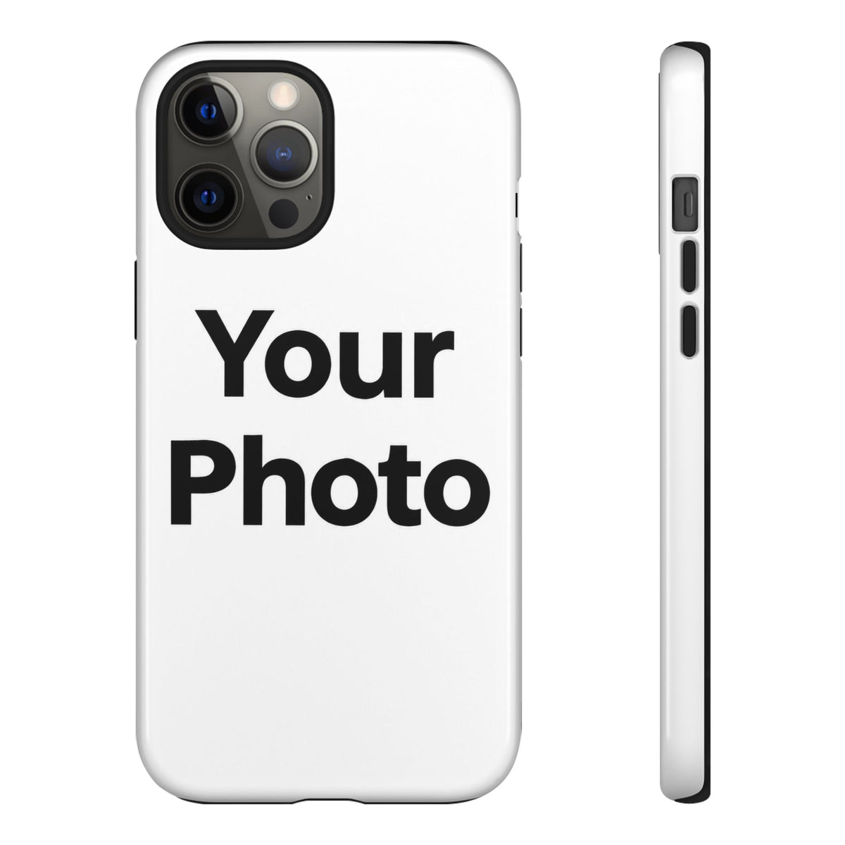 Custom Photo Tough Phone Case — Personalized Protective iPhone