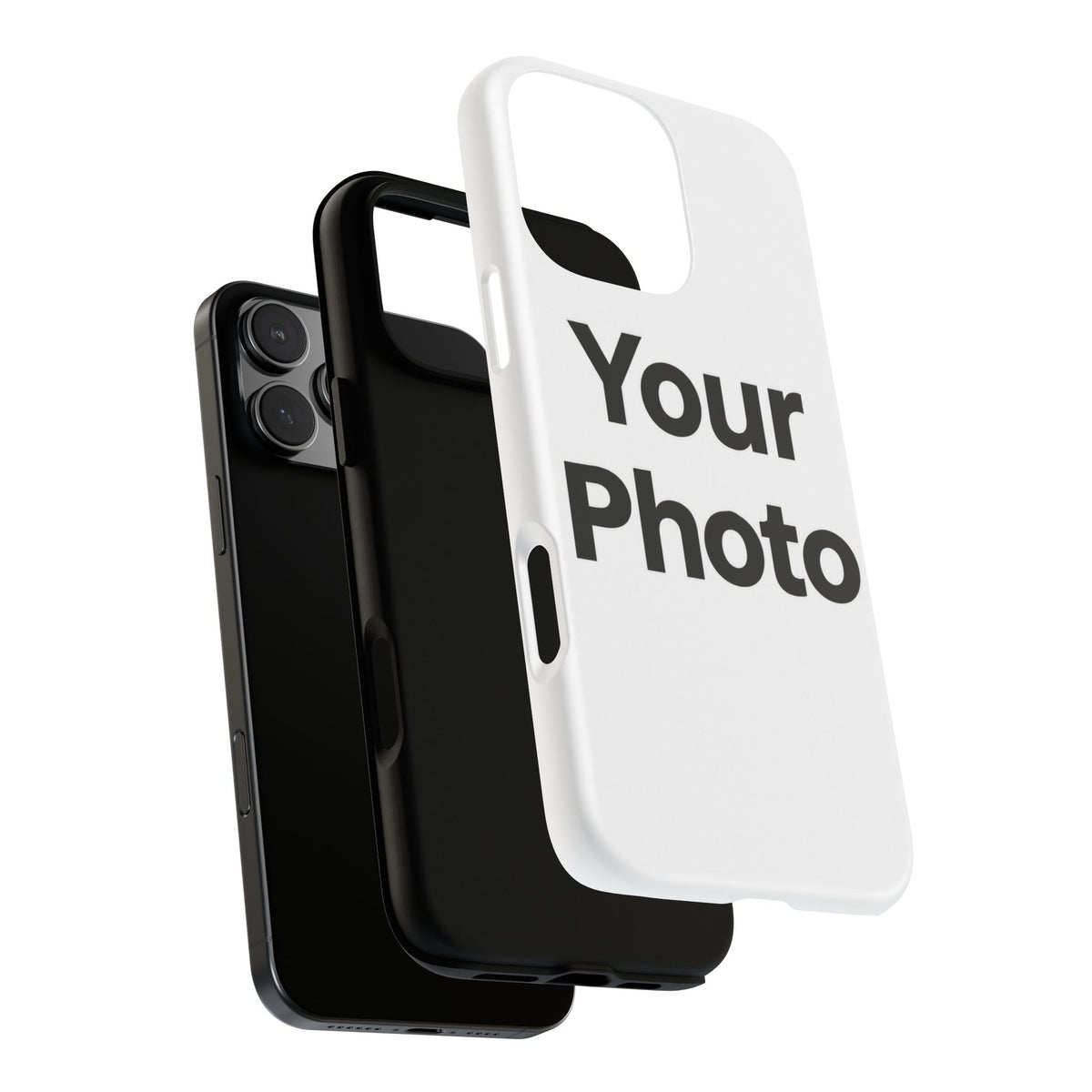 Husă de telefon rezistentă, cu fotografie personalizată — iPhone protector personalizat