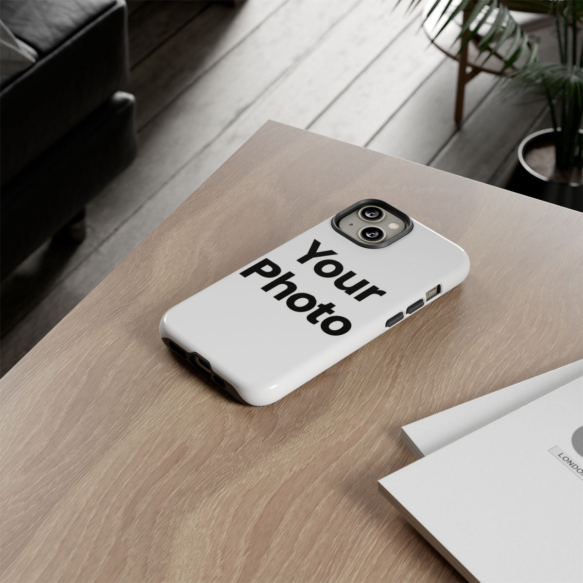 Husă de telefon rezistentă, cu fotografie personalizată — iPhone protector personalizat
