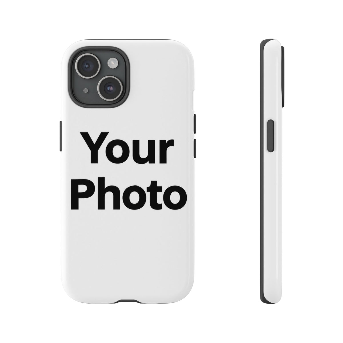 Custom Photo Tough Phone Case — Personalized Protective iPhone