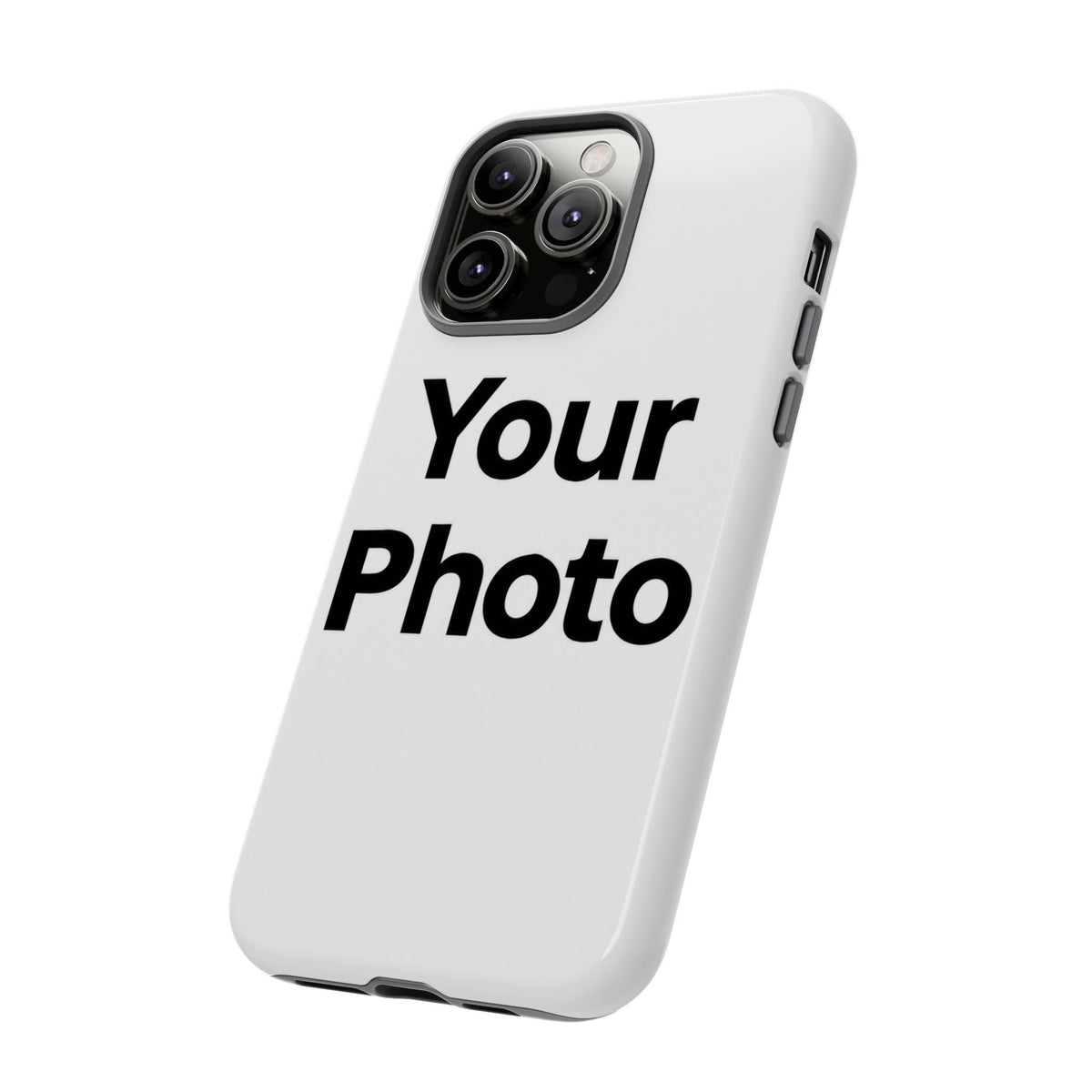 Husă de telefon rezistentă, cu fotografie personalizată — iPhone protector personalizat