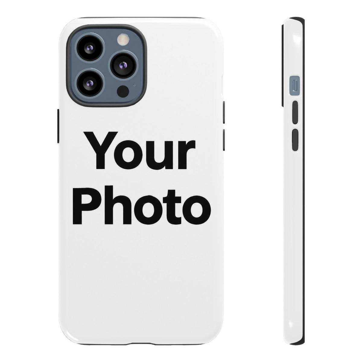 Custom Photo Tough Phone Case — Personalized Protective iPhone