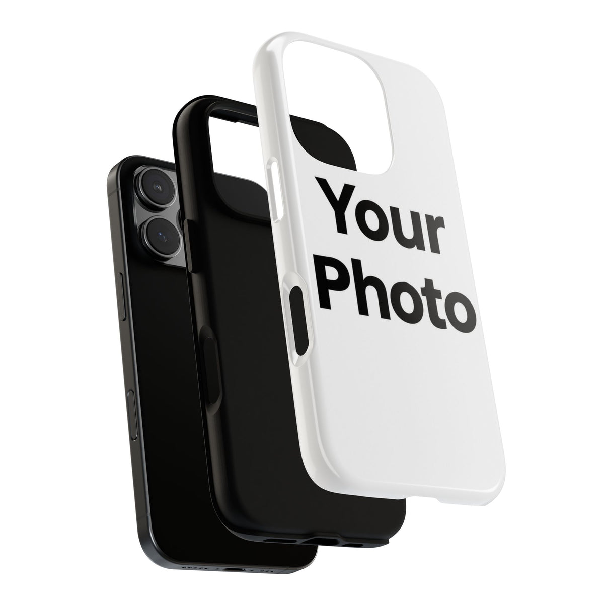 Husă de telefon rezistentă, cu fotografie personalizată — iPhone protector personalizat