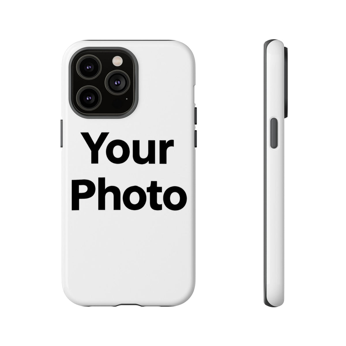 Husă de telefon rezistentă, cu fotografie personalizată — iPhone protector personalizat