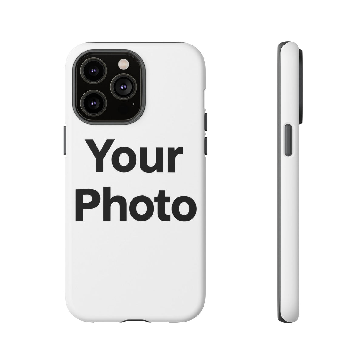 Custom Photo Tough Phone Case — Personalized Protective iPhone