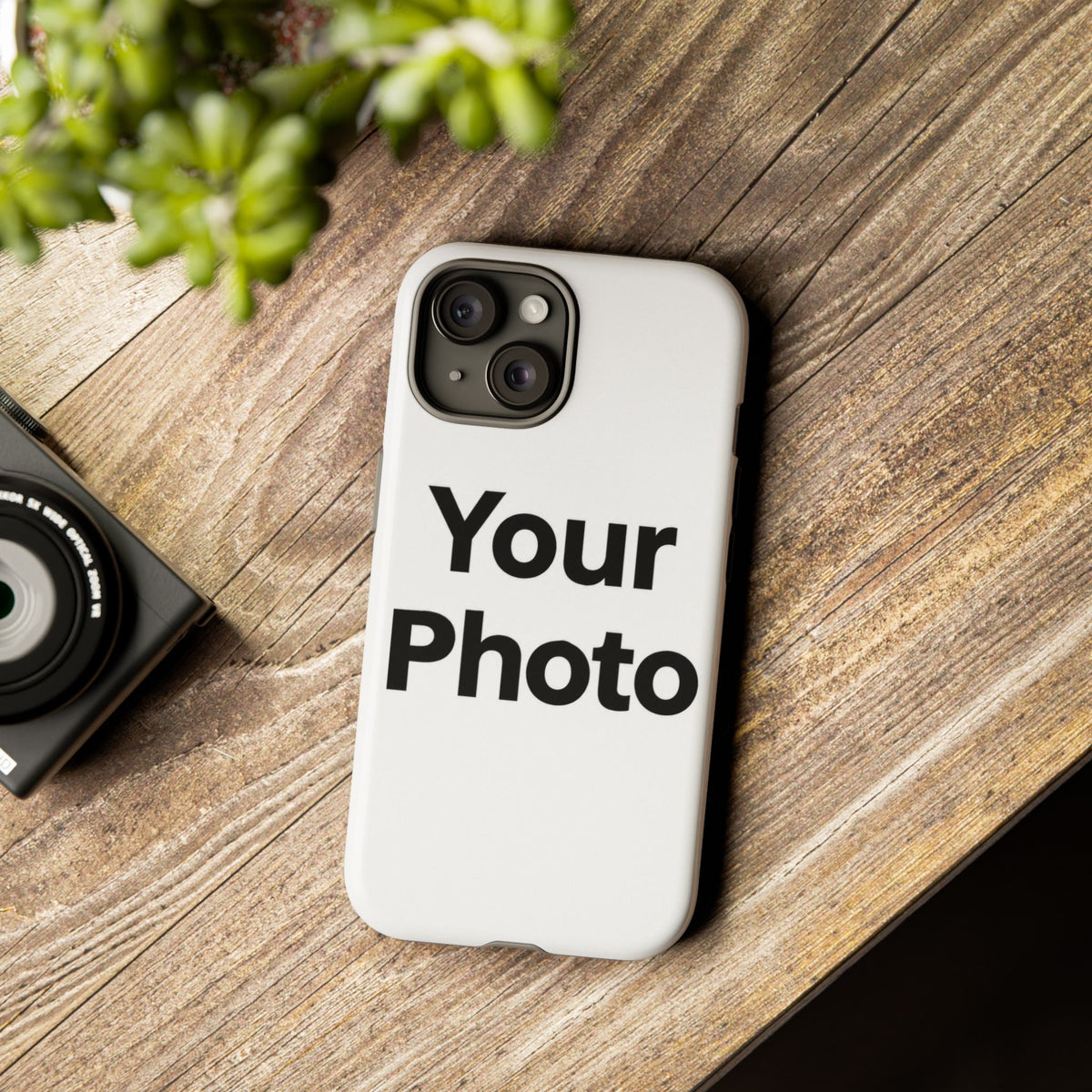 Husă de telefon rezistentă, cu fotografie personalizată — iPhone protector personalizat