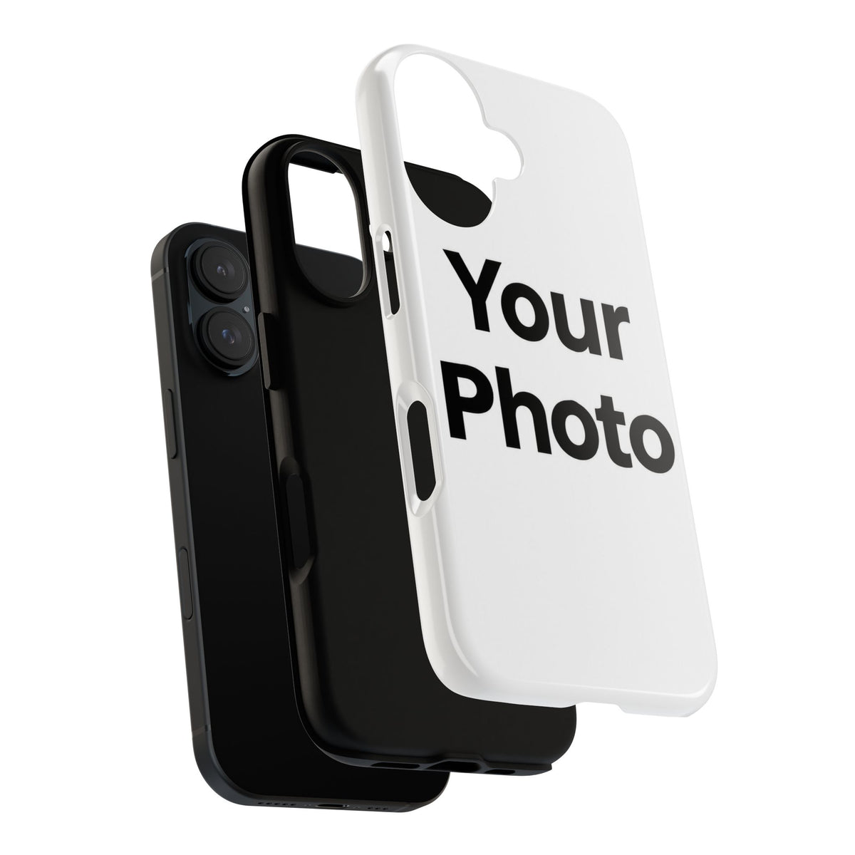 Custom Photo Tough Phone Case — Personalized Protective iPhone