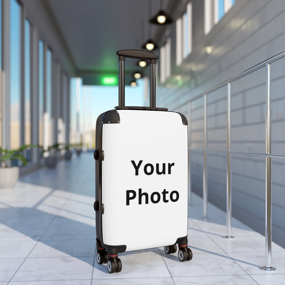 Custom Photo Suitcase – Personalized Carry-On Luggage for Travelers