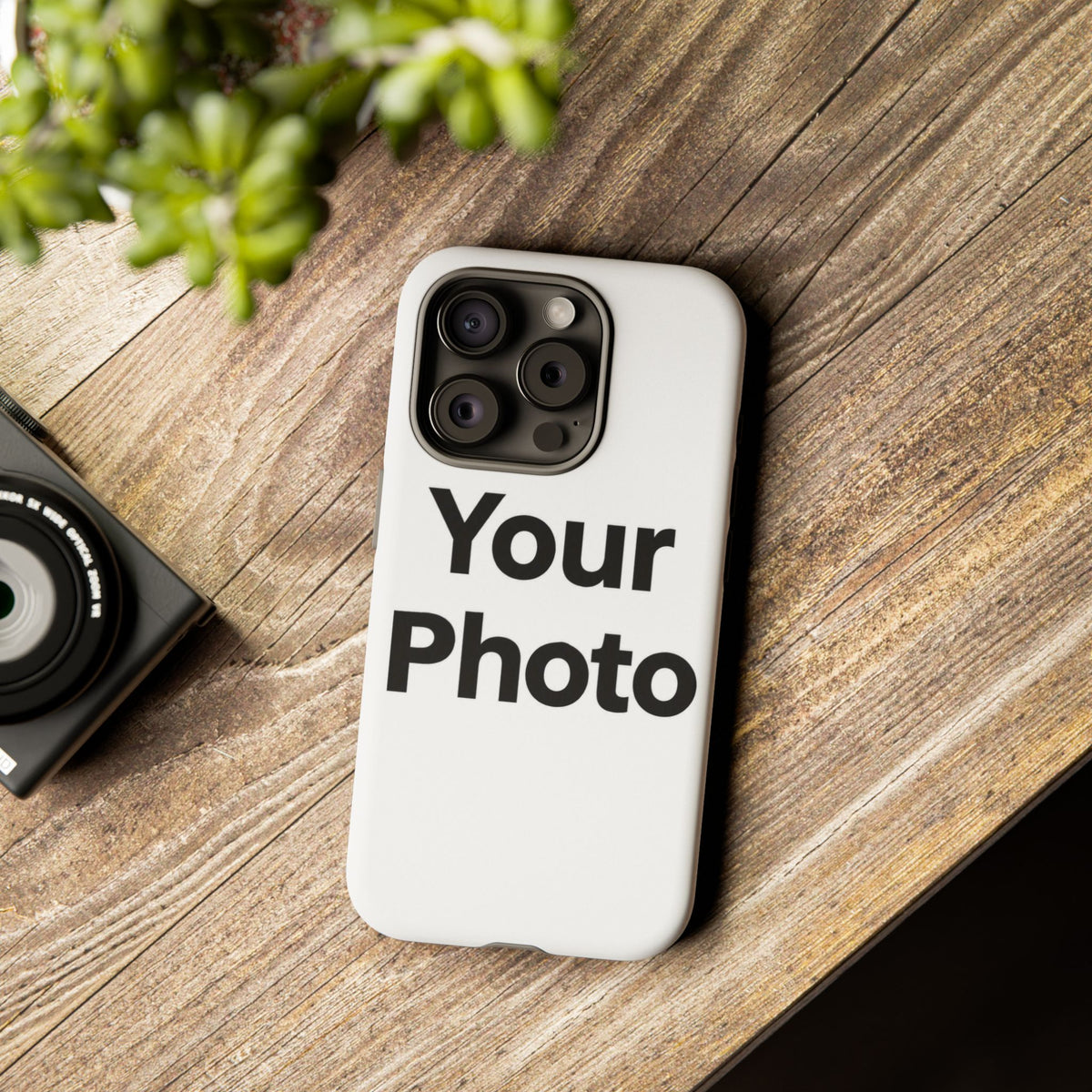 Husă de telefon rezistentă, cu fotografie personalizată — iPhone protector personalizat